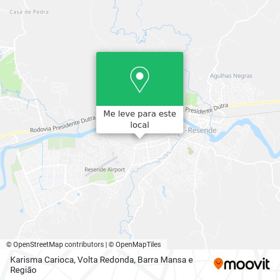 Karisma Carioca mapa