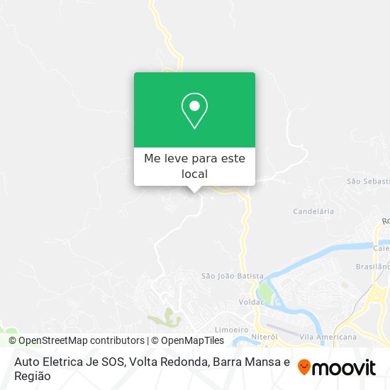 Auto Eletrica Je SOS mapa