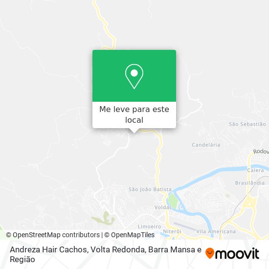 Andreza Hair Cachos mapa