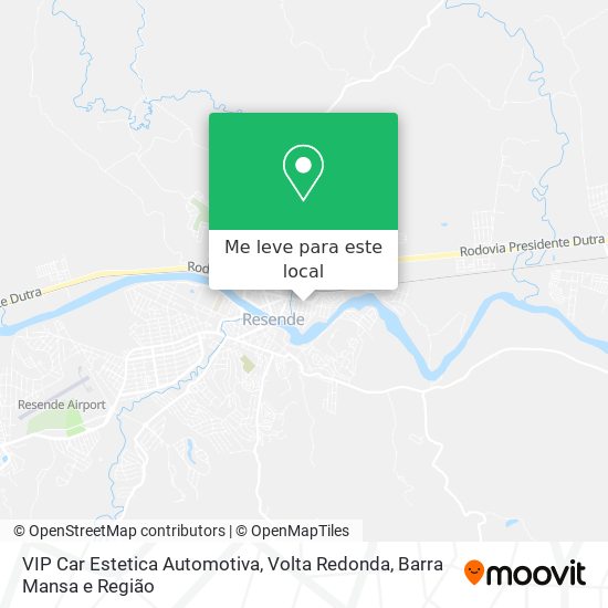 VIP Car Estetica Automotiva mapa