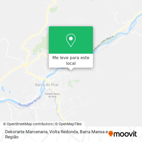 Dekorarte Marcenaria mapa