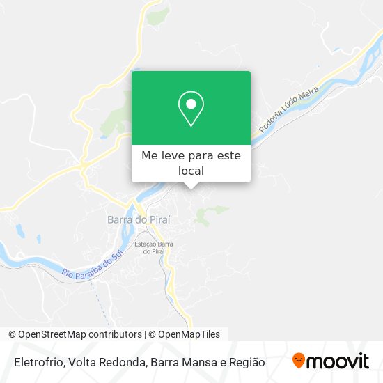 Eletrofrio mapa