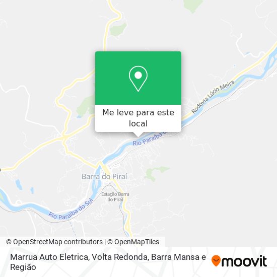 Marrua Auto Eletrica mapa