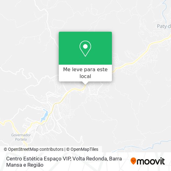 Centro Estética Espaço VIP mapa