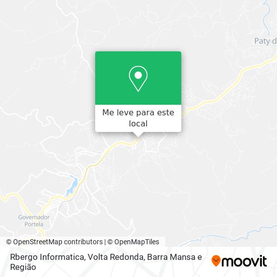 Rbergo Informatica mapa