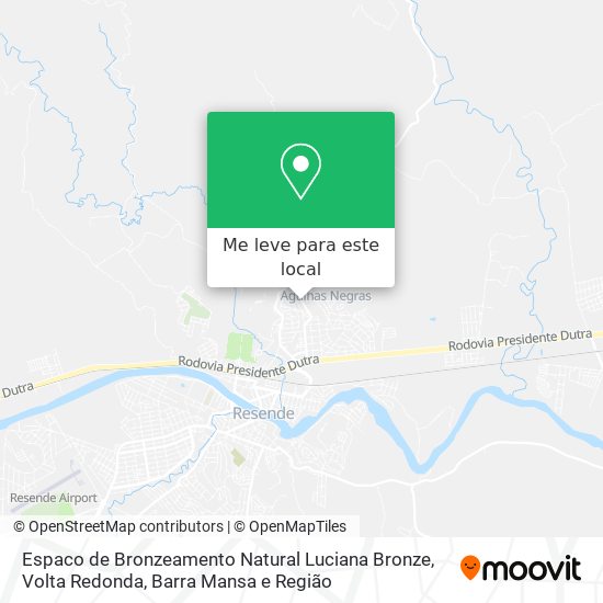 Espaco de Bronzeamento Natural Luciana Bronze mapa