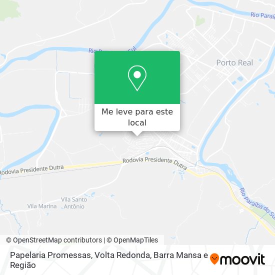 Papelaria Promessas mapa
