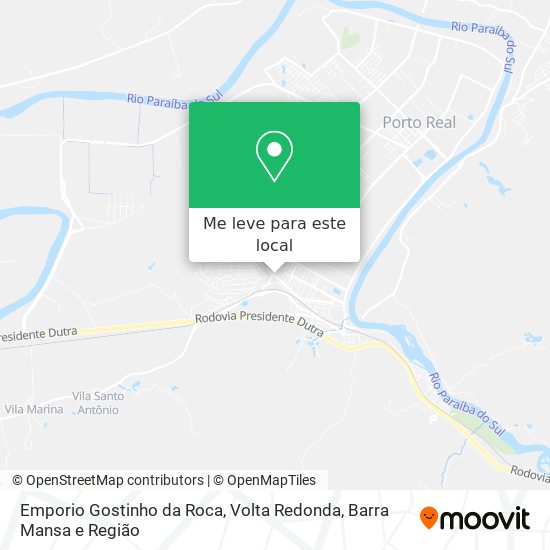 Emporio Gostinho da Roca mapa