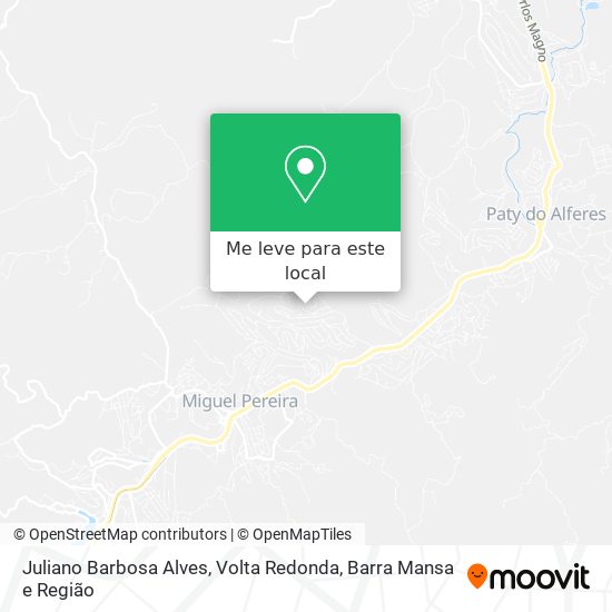 Juliano Barbosa Alves mapa