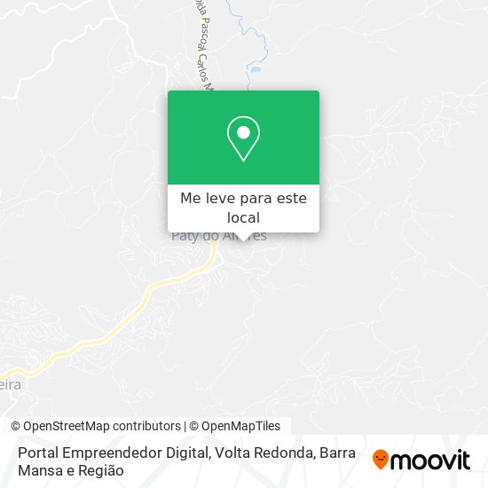 Portal Empreendedor Digital mapa