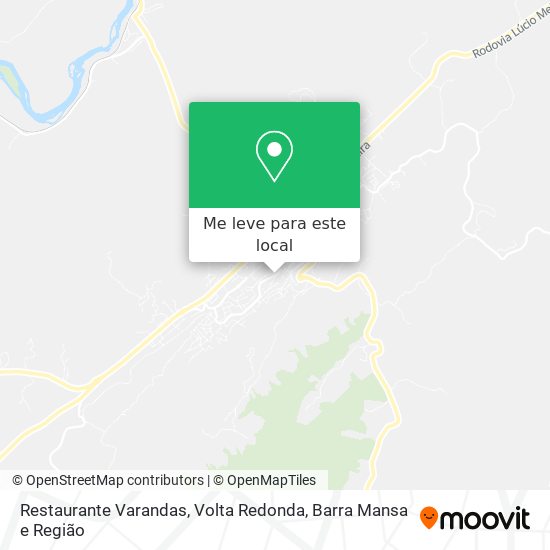 Restaurante Varandas mapa