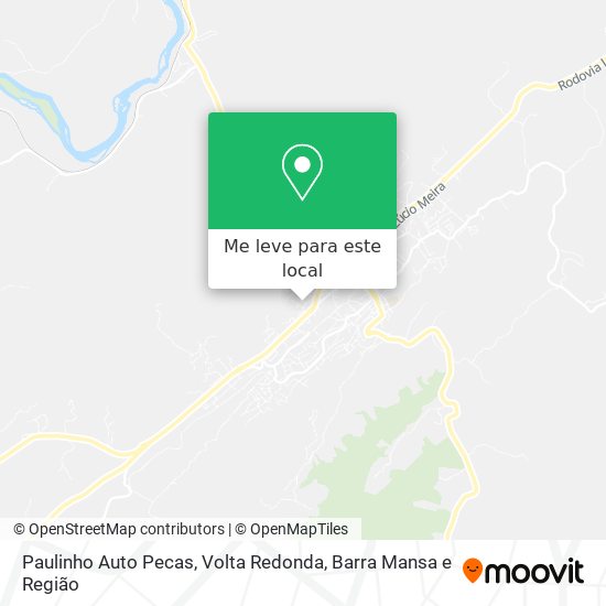 Paulinho Auto Pecas mapa