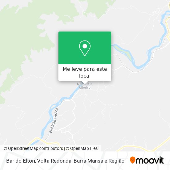 Bar do Elton mapa