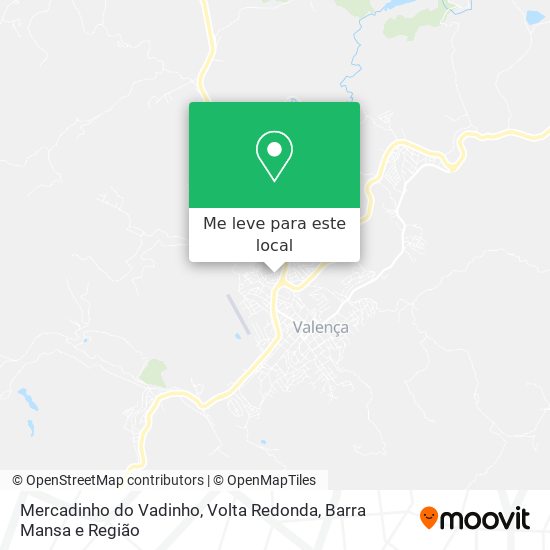 Mercadinho do Vadinho mapa