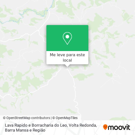Lava Rapido e Borracharia do Leo mapa