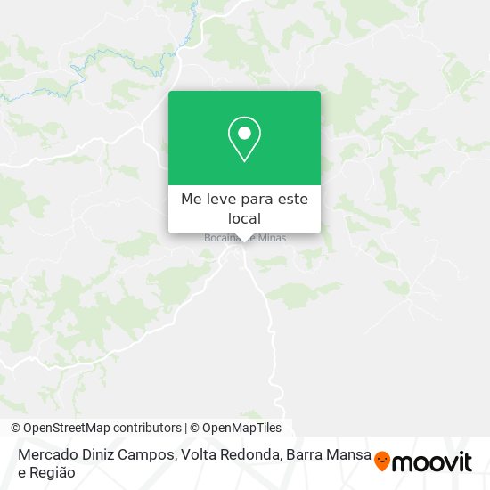 Mercado Diniz Campos mapa