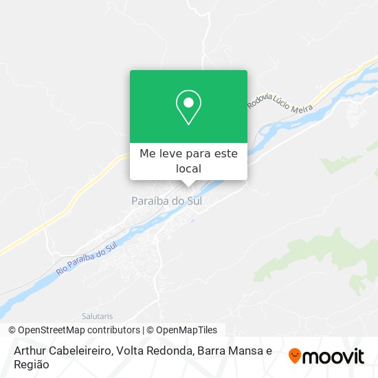 Arthur Cabeleireiro mapa