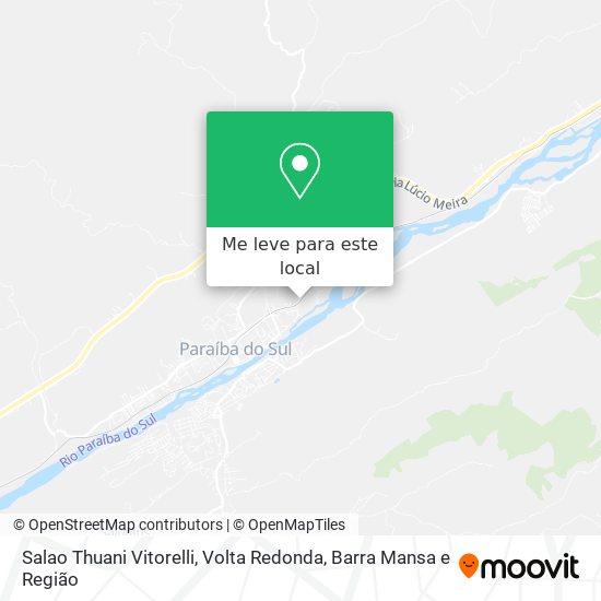 Salao Thuani Vitorelli mapa