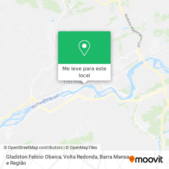 Gladston Felicio Obeica mapa