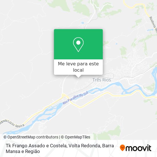 Tk Frango Assado e Costela mapa