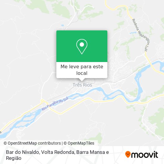 Bar do Nivaldo mapa