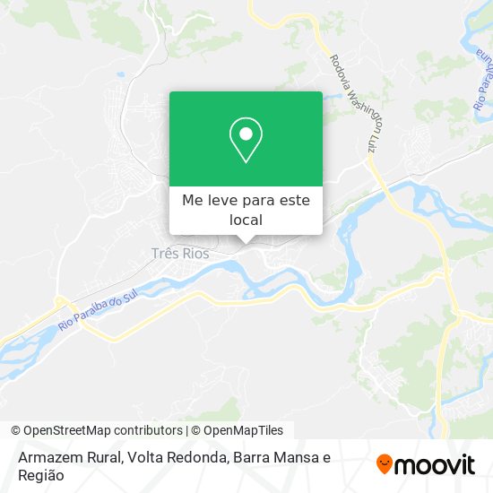 Armazem Rural mapa