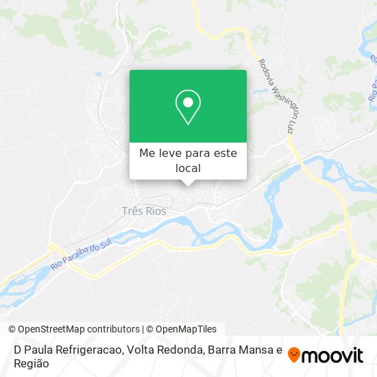 D Paula Refrigeracao mapa