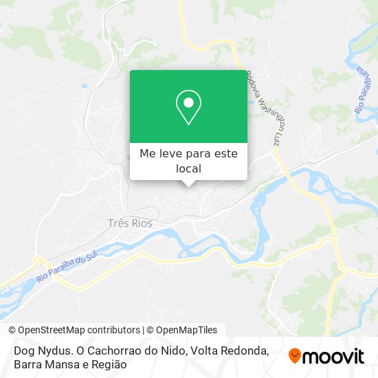 Dog Nydus. O Cachorrao do Nido mapa