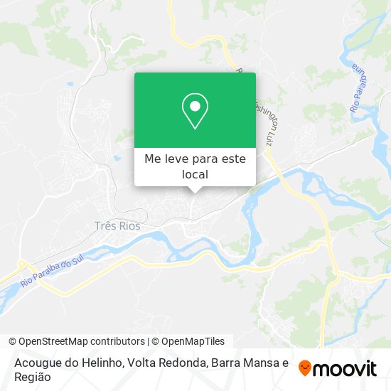 Acougue do Helinho mapa