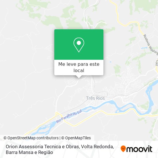 Orion Assessoria Tecnica e Obras mapa