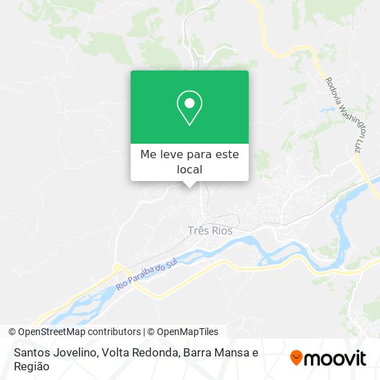 Santos Jovelino mapa