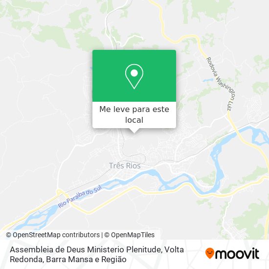 Assembleia de Deus Ministerio Plenitude mapa