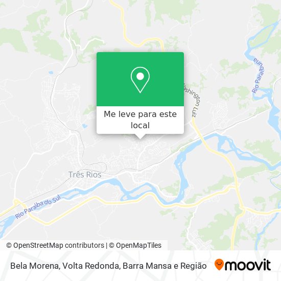 Bela Morena mapa
