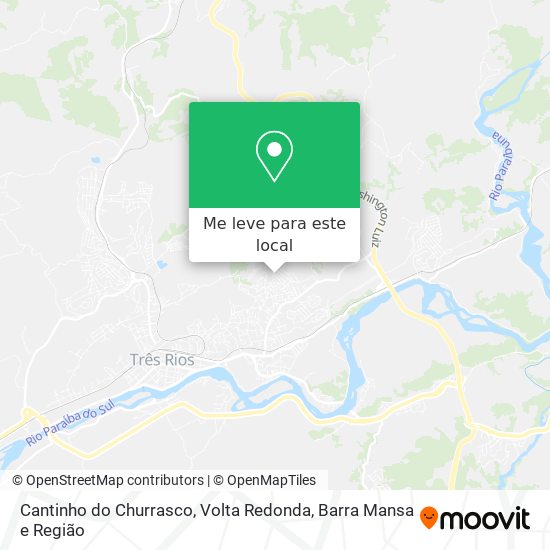 Cantinho do Churrasco mapa