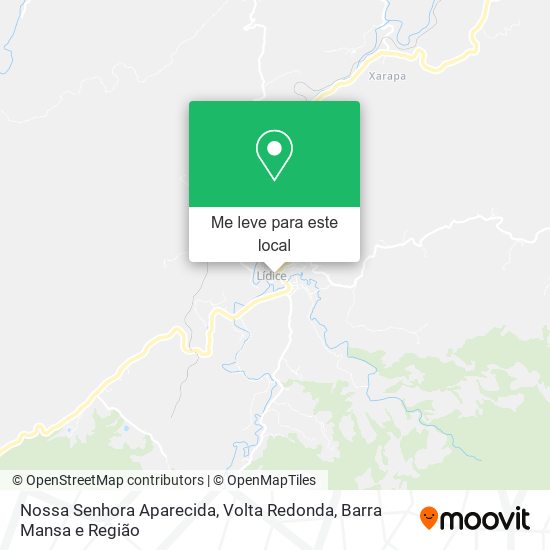 Nossa Senhora Aparecida mapa