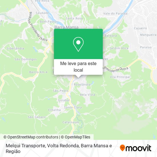 Melqui Transporte mapa