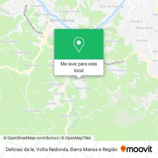 Delicias da le mapa