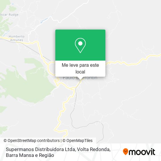 Supermanos Distribuidora Ltda mapa