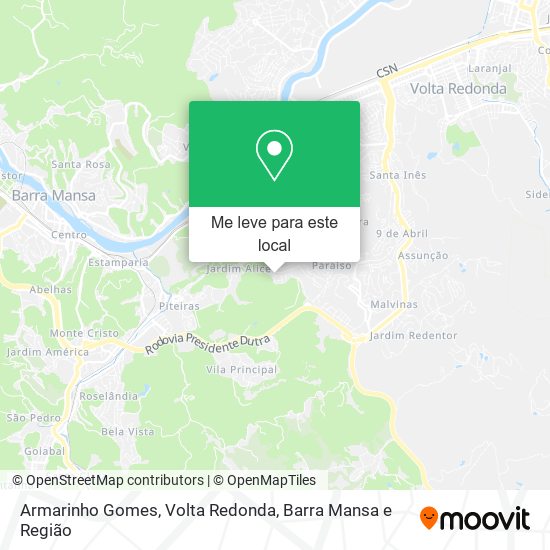 Armarinho Gomes mapa
