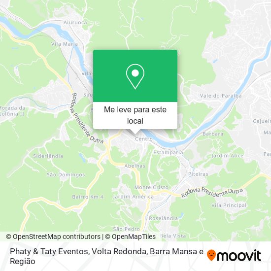 Phaty & Taty Eventos mapa