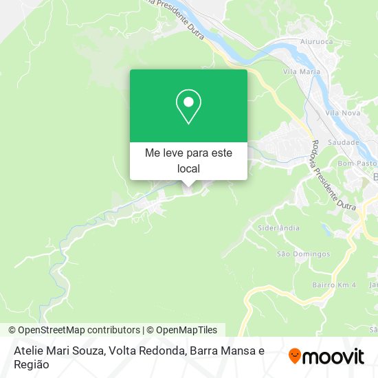 Atelie Mari Souza mapa