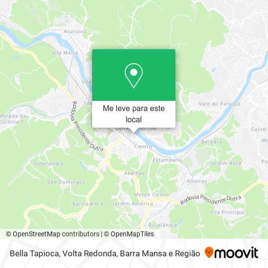 Bella Tapioca mapa