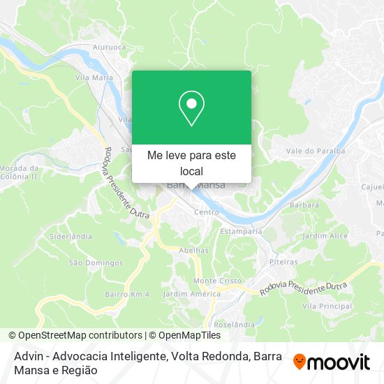 Advin - Advocacia Inteligente mapa