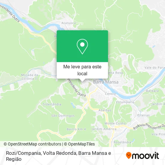Rozi/Compania mapa