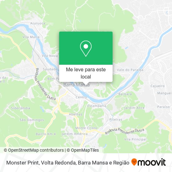 Monster Print mapa