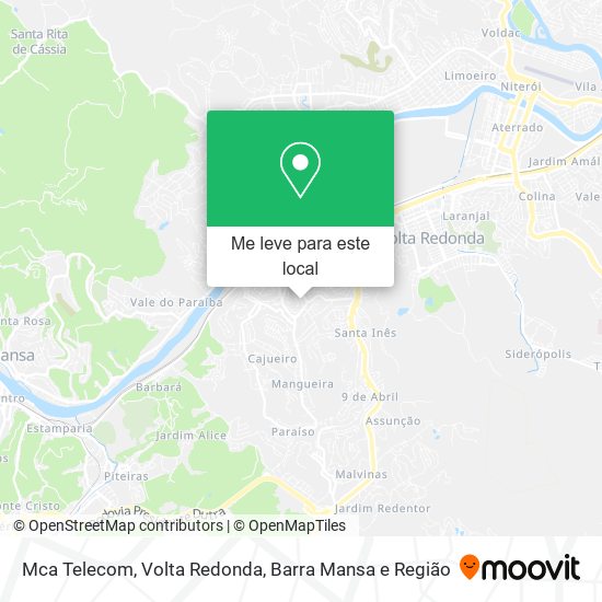 Mca Telecom mapa