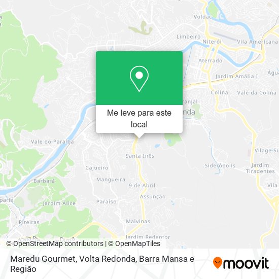 Maredu Gourmet mapa
