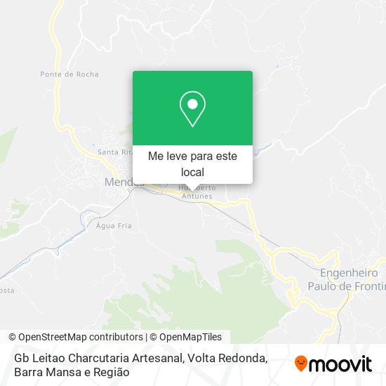 Gb Leitao Charcutaria Artesanal mapa