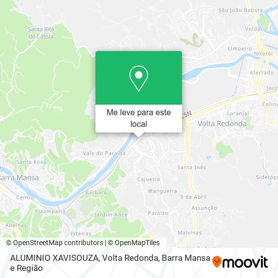 ALUMINIO XAVISOUZA mapa