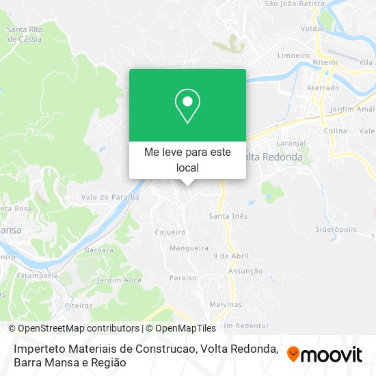 Imperteto Materiais de Construcao mapa